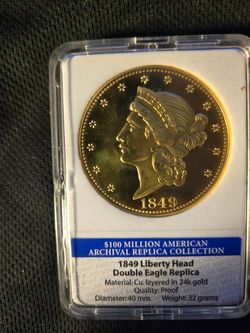 REPLICA COLLECTABLE COINS