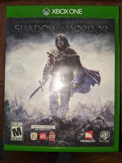 X BOX 1 Middle-Earth: Shadow of Mordor