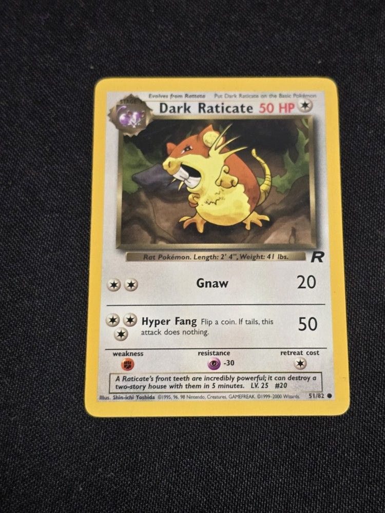 Dark Raticate - Team Rocket