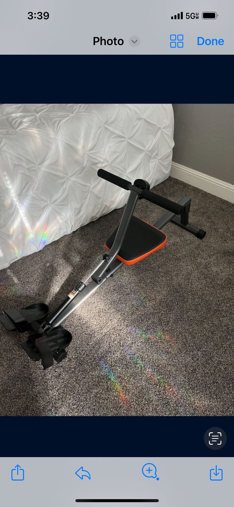 Niceday Hydraulic Rowing Machine