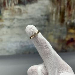 Yellow Gold Diamond Ring 