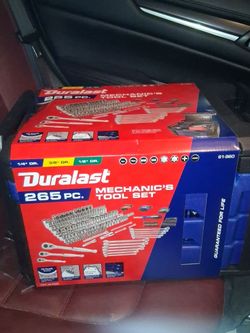 Duralast mechanic tool set 265pc
