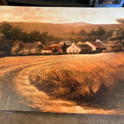 Canvas On Wooden Frame