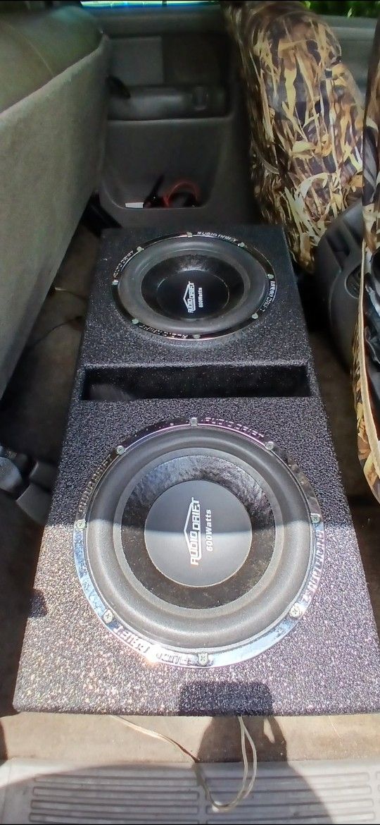 600w AudioDrift Subwoofers