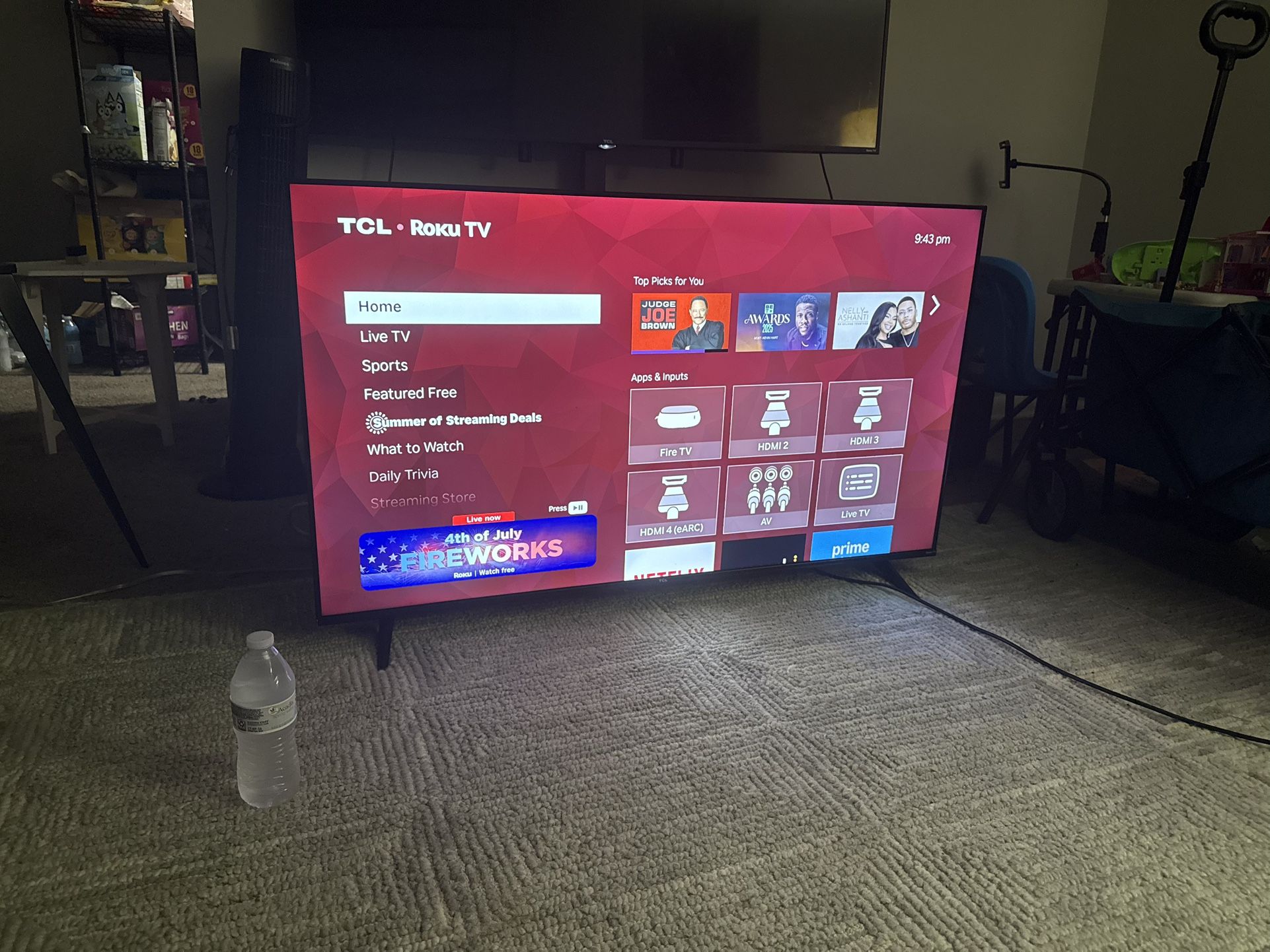 50” TCL Roku Tv