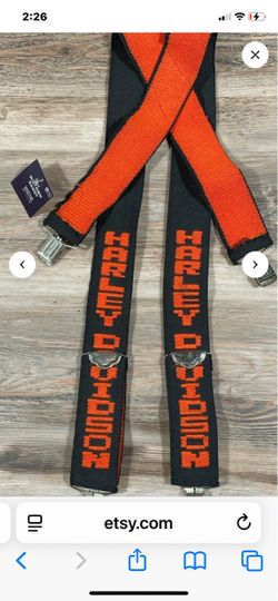 Harley-Davidson Suspenders Braces