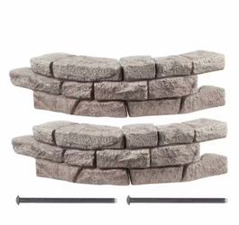 18 in. Spikes Raised Garden Bed