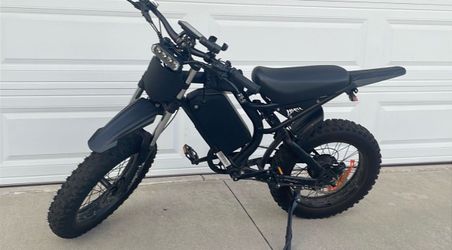 Electric Dirt Bike for Adults, Safety Tested Peak 3000W Electric Bikes, 52V/40Ah, 120 Mile Ebike, NFC APP Control, 20 Inch All-Terrain Fat Tire Electr