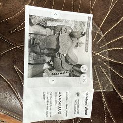 Hereford West Saddle