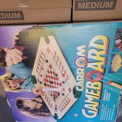 Vintage Original Carrom Gameboard