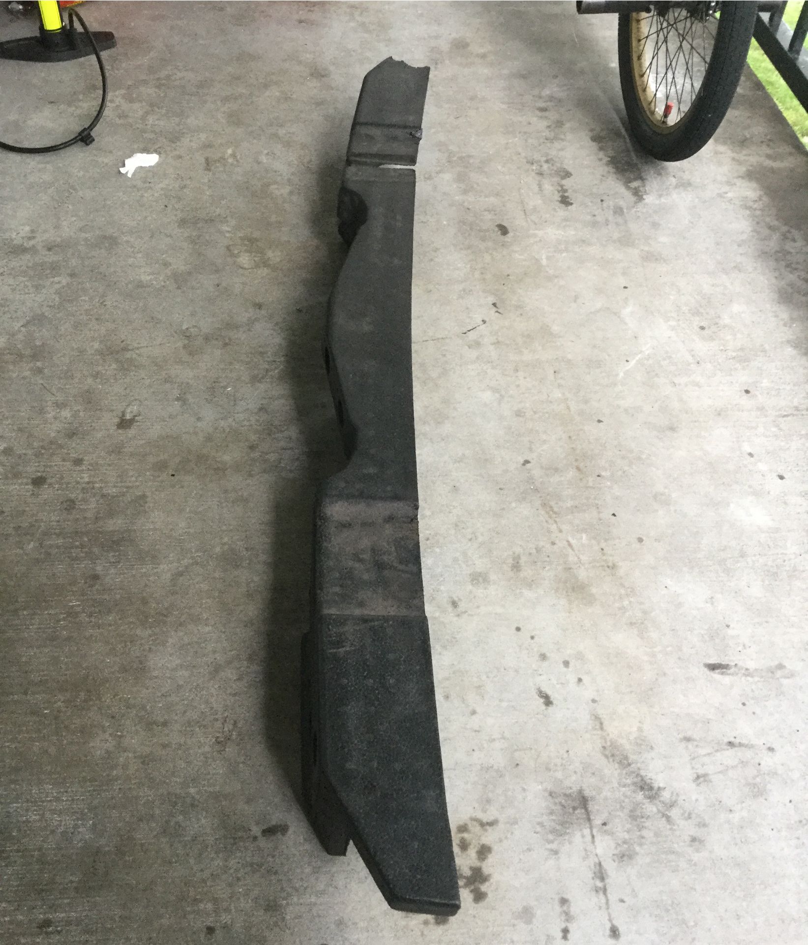 Infiniti QX56 rear bumper reinforcement absorber foam