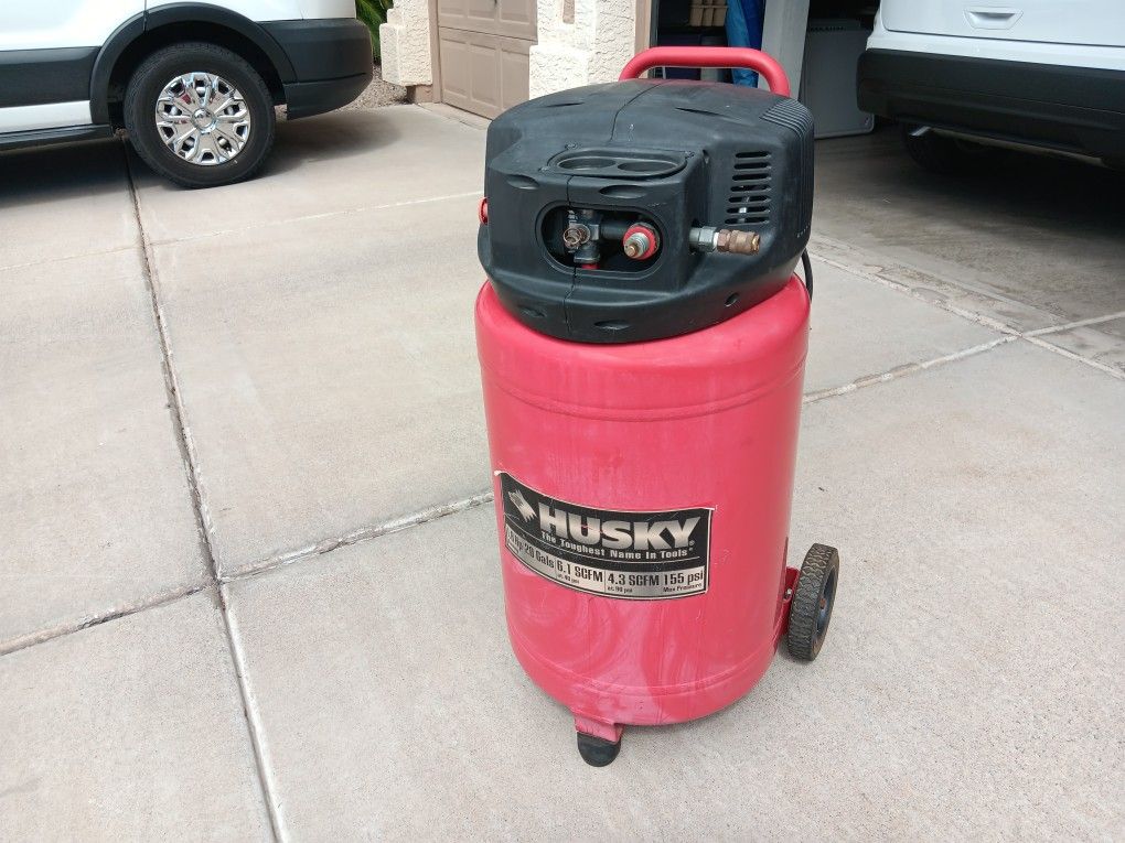 Husky Air Compressor Works Good $59. Firm