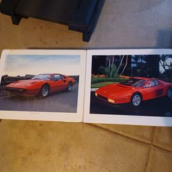 15 Car Posters and 1 Ferrari Calendar $7 each