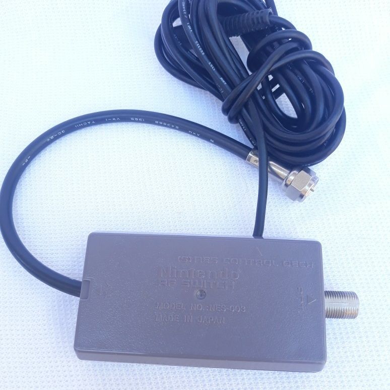 Official Original Nes Snes Super Nintendo Nes 003 Rf Switch Av Cable Cord Model For Sale In Longmont Co Offerup