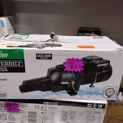 3/4 HP Cast Iron Convertible Deep Well Jet Pump

