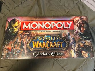 World of Warcraft Monopoly. New in plastic