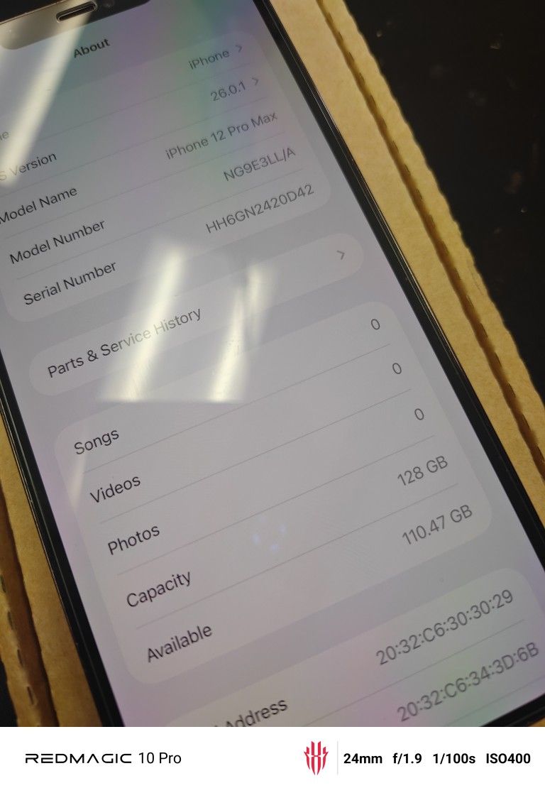 iPhone 12 Pro Max Unlocked 128gb