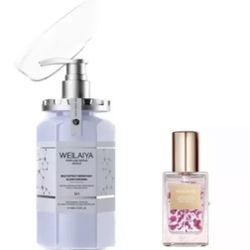WEILAIYA Multi Effect Repair High Gloss Hair Mask 450mL & WEILAIYA Rose Essence Pure Fragrance Hair Care Oil 40mL