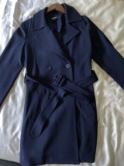 DKNY Navy Coat ( Light Material )