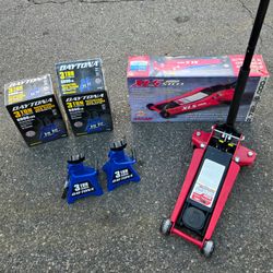 3 Ton Jack + 3 Ton Jack stands