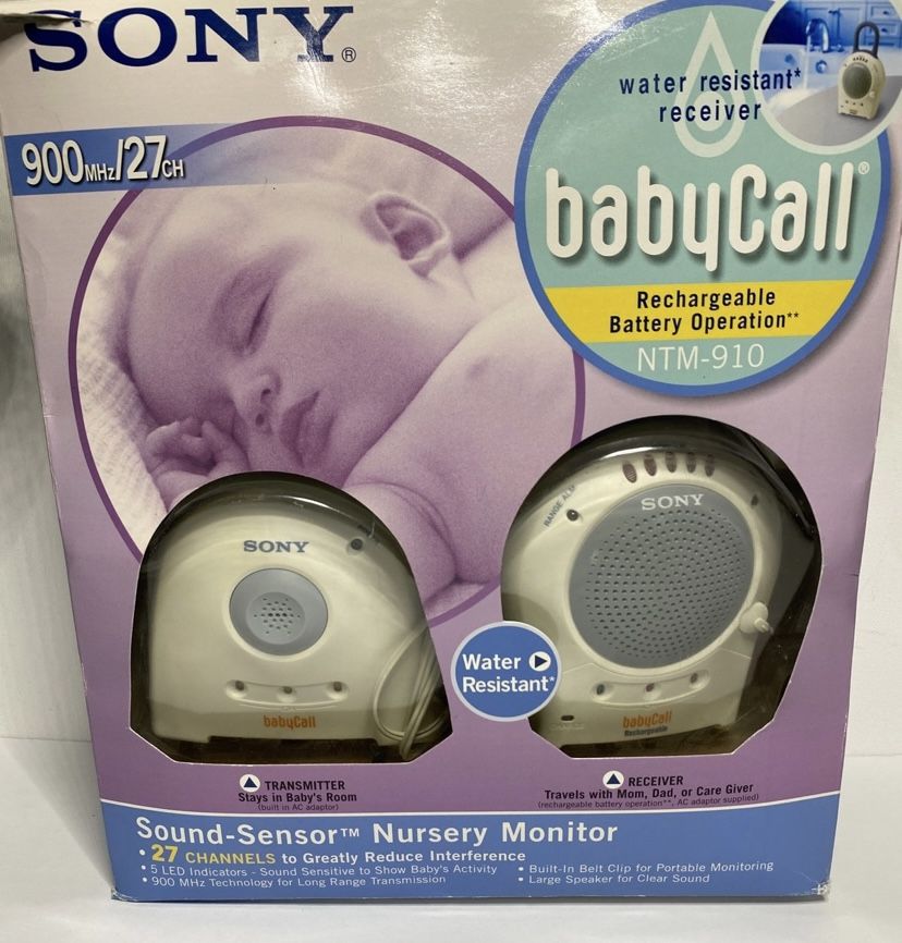 Sony BabyCall Rechargeable Nursery Monitor