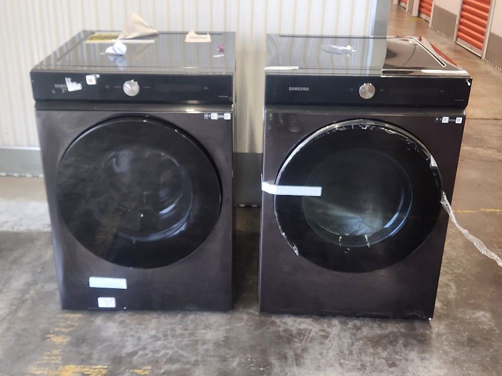 SAMSUNG FRONT LOAD WASHER AND DRYER
