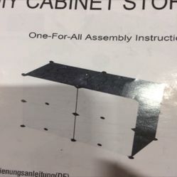 DIY cabinet storage