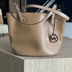 Tan Michael Kors Purse