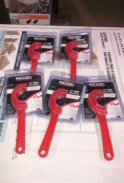 Ridgid ABS pipe cutter