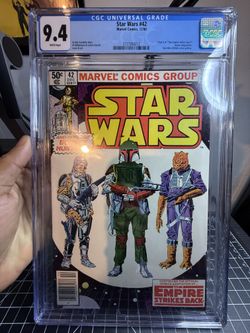 Star Wars Comic #42 Newsstand CGC 9.4