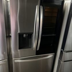 New Open Box Lg Counter Depth French Style Stainless Steel Refrigerator 