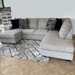 Brand New 🆕 Megginson 2 Piece Sectional Sofa With Double Chaise 
