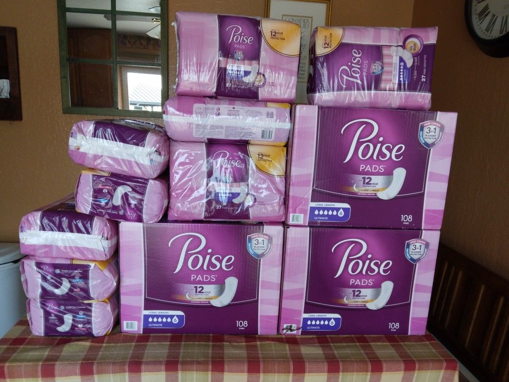 Poise Ultimate Bladder Protection All For $50.