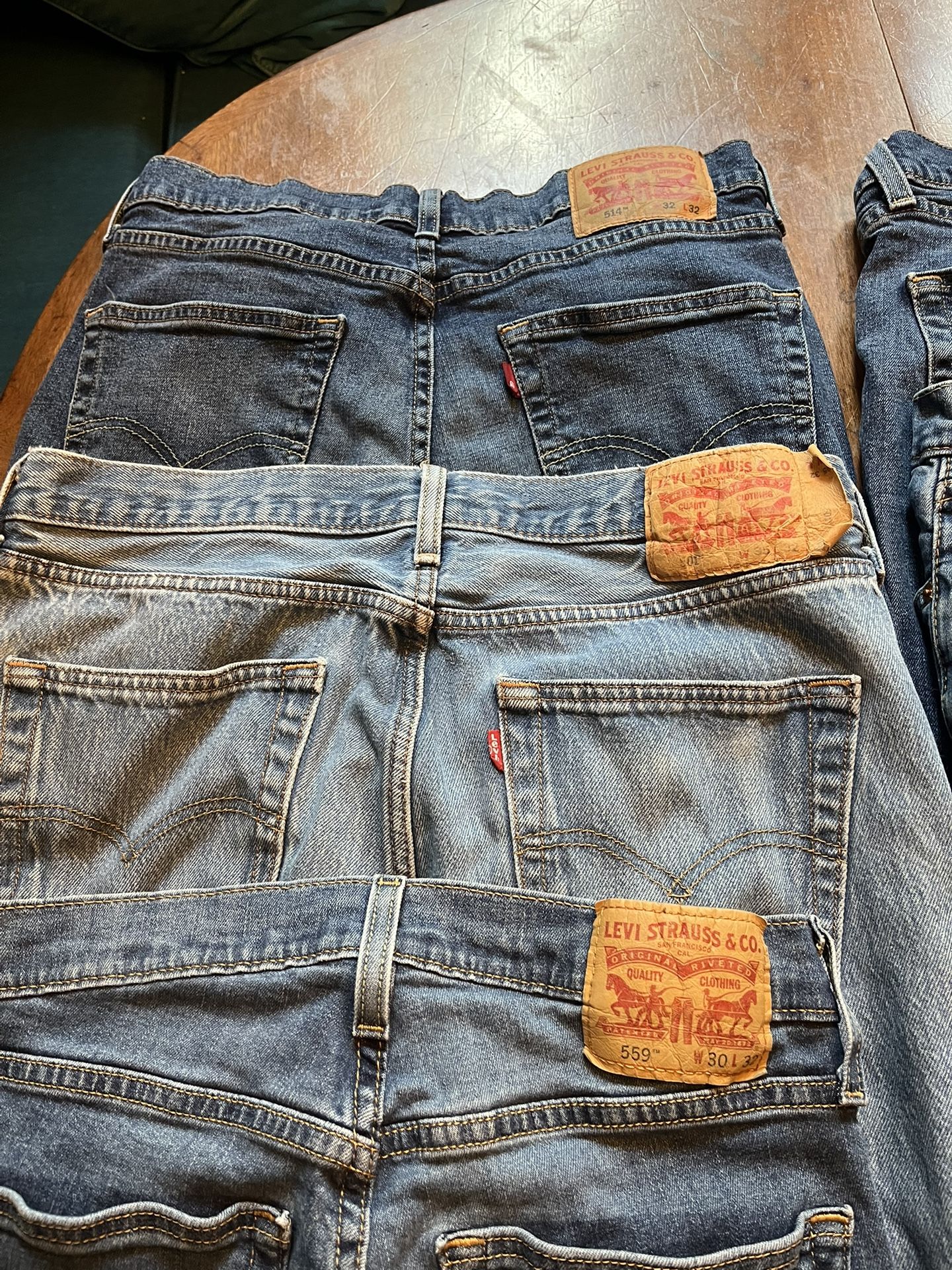 Men’s Levi’s And 7 For All Mankind