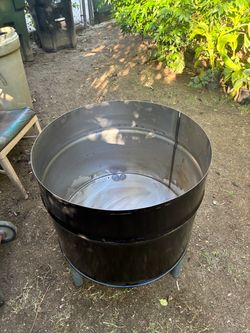 Steel Drum Fire Pit