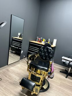 Barber Station and Chair