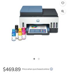 Hp Smart Tank Printer