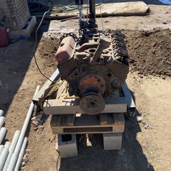 1957 Chevy 283 Motor With Two Speed Automatic Power glide Transmission 