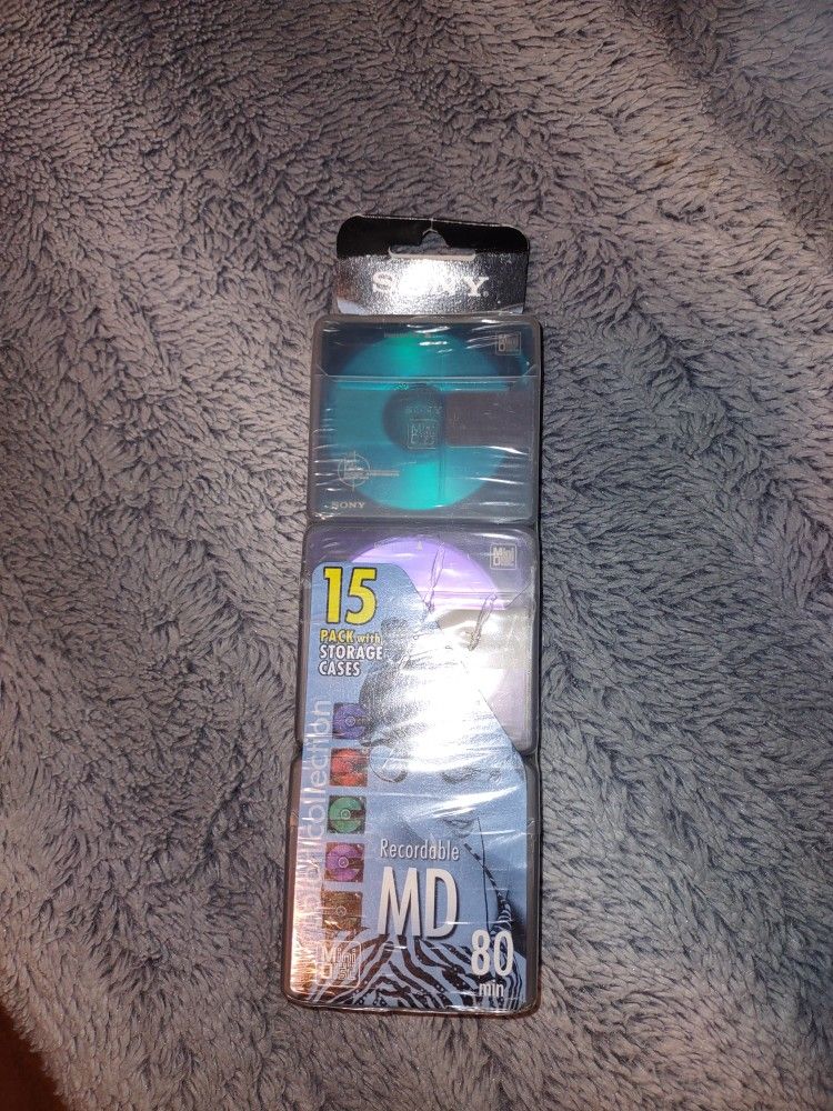 Brand New 15 Pack Minidiscs