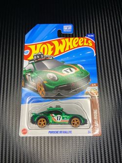 Hot Wheels Porsche 911 Rallye Die-Cast Car Super Treasure Hunt&Treasure hunt.