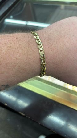 14 K Mariner Link Bracelet 14.5 Grams
