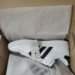Size 10.5 ,11,9 Size adidas Grand Court 2.0 White Black