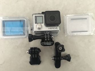 GoPro Hero 4 Silver with accessories
