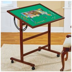 Adjustable Portable Jigsaw Puzzle Tilting Table