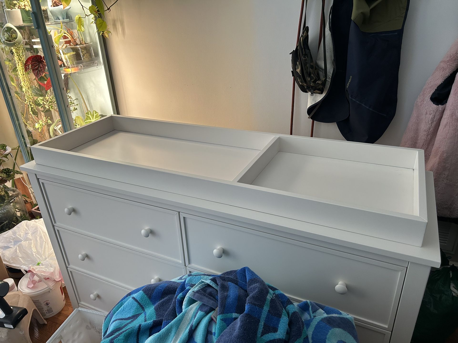 Pottery Barn Topper ONLY To Change Baby, NEW. Dresser NOT included