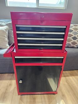 Rolling Tool Chest Red/Black