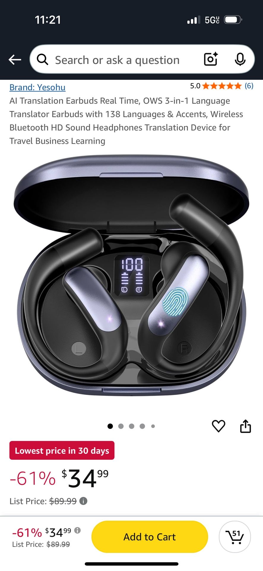Translation Earbuds