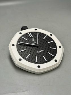 AP x Swatch - Wall Clock 3D Printed - Black & White