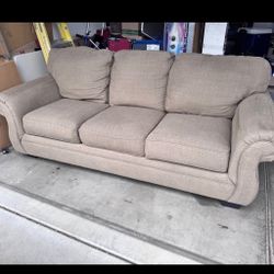 Large Beige Couch 