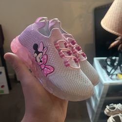 Never Worn Light Up Minnie Shoes